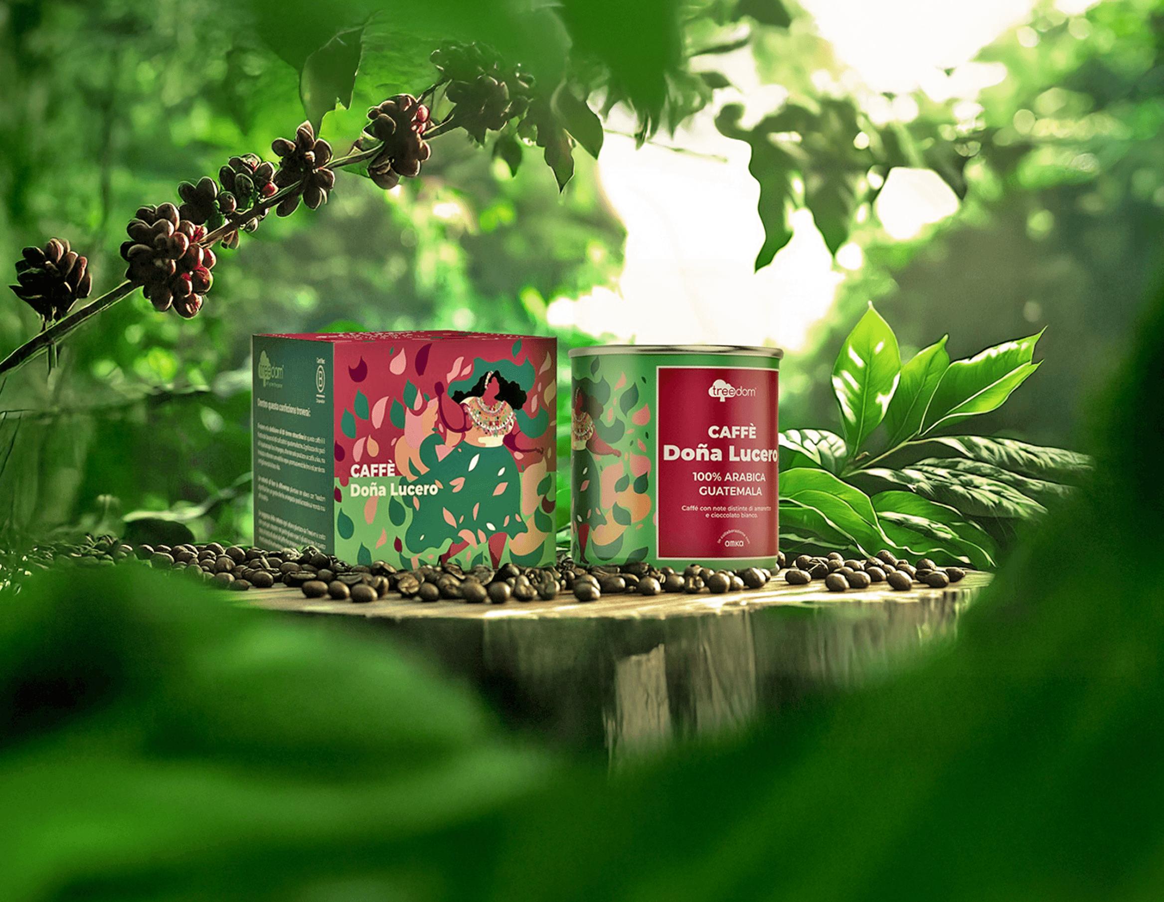 Caffè dai tuoi alberi